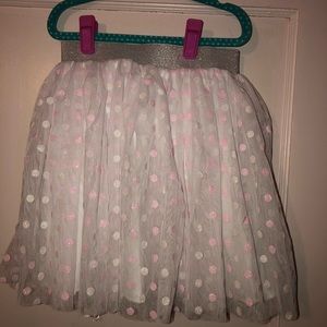 tulle sparkly skirt